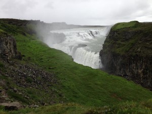 Gullfoss "Golden Falls" Hvita River Iceland
